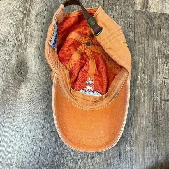 Vtg Red Dirt Kauai Men's Hat Adjustable One Size Cap Leather Strap - Picture 8 of 12